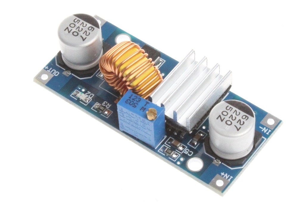 XL4015 Módulo Reductor de Voltaje Buck Step Down Dc-Dc 32V 5A Máximo