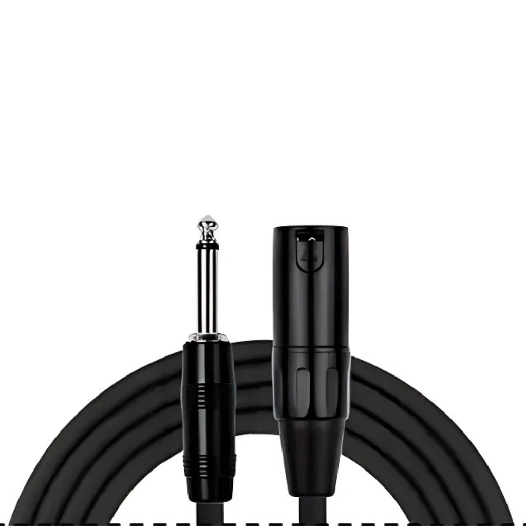 Cable XLR Macho a Plug Mono 1/4 KIRLIN 1 Metro