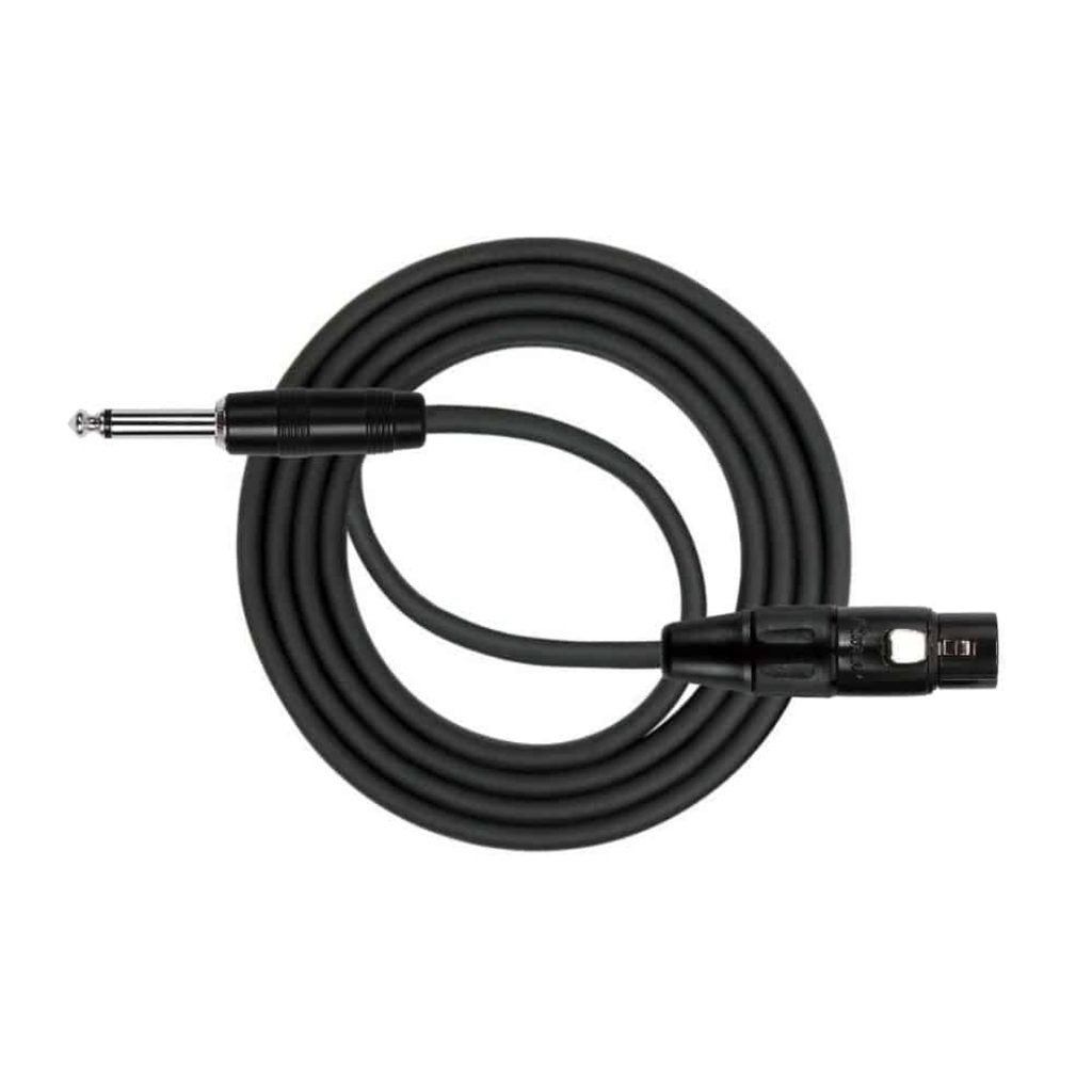 Cable XLR Macho a 1/4 Mono Kirlin 6 Metros