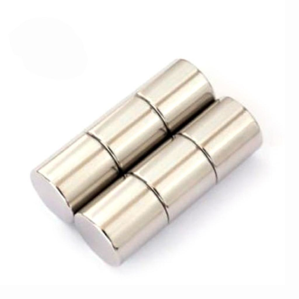 Imán de Neodimio 5x15mm Tipo Cilindro