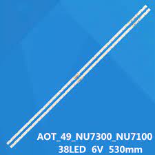 Barra led Samsung 49" UE49NU7100 UE49NU7140 AOT-49-NU7300 (unidad)