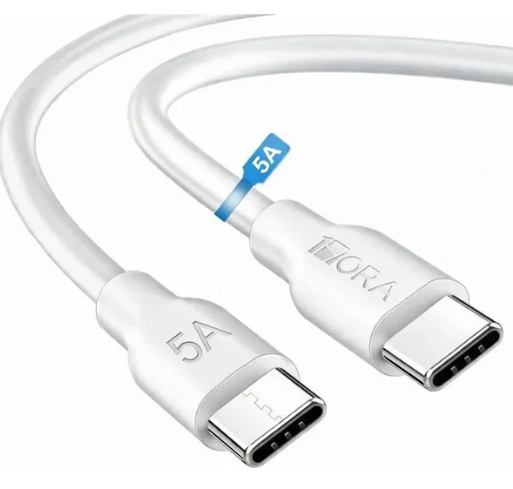 Cable 1HORA De Carga + Datos USB-C A USB-C 1M
