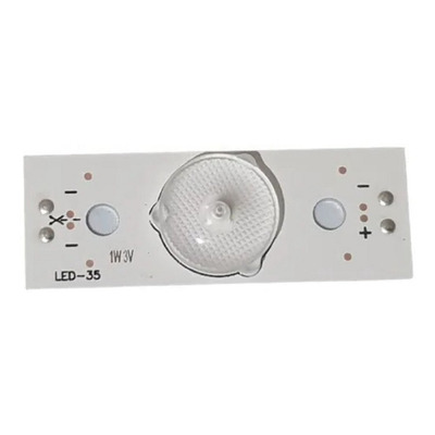 Modulo Led Para TV 6V 2W Difusor Tipo Domo