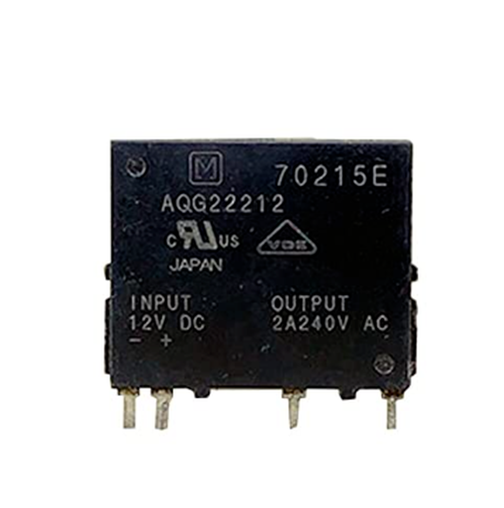 Rele 12VDC AQG22212 2A 240CDC 4 PINES