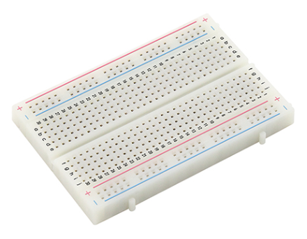 Protoboard Media Galleta Steren Blanco