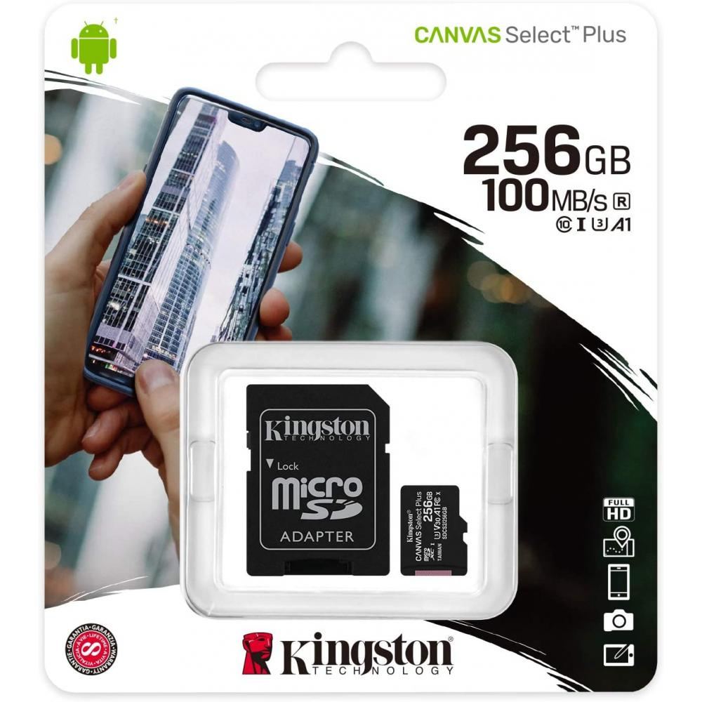 Memoria Micro Sd Kingston 256Gb