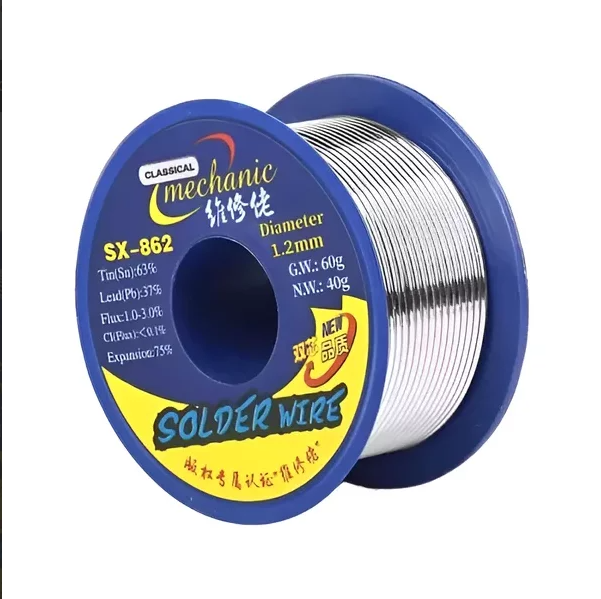 Rollo De Estaño Mechanic 0.4mm 63/37 40 gramos SX-862