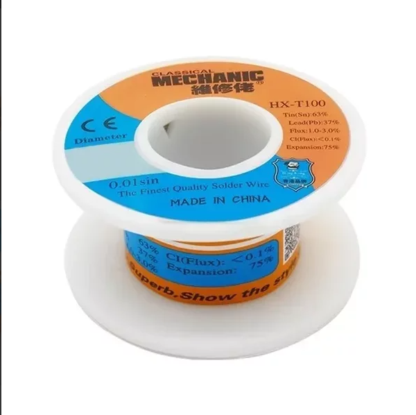 Rollo De Estaño Mechanic 0.4mm 63/37 40Grm HX-T100