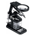 Base Para Cautín Mas Tercera Mano Con Iluminación Led y Gabinetes