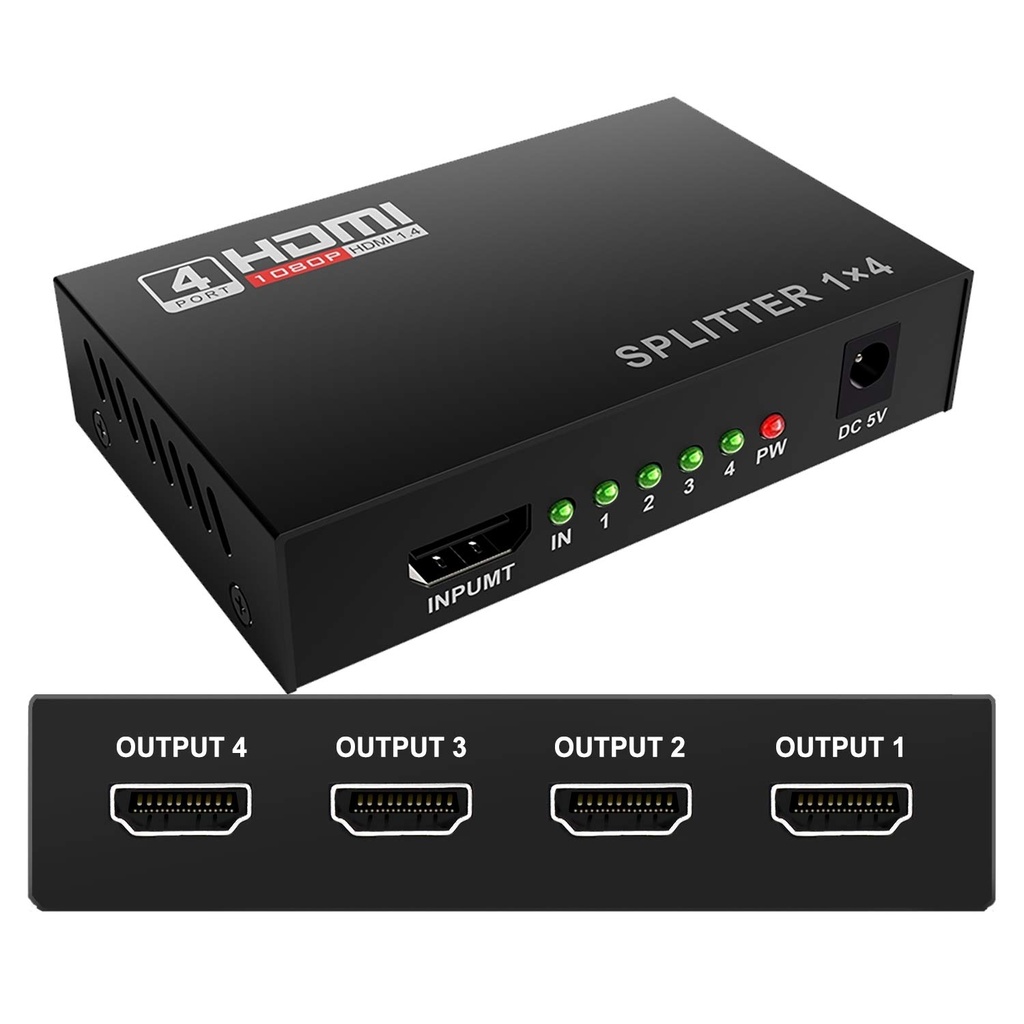 Splitter HDMI 1 A 4 1800P