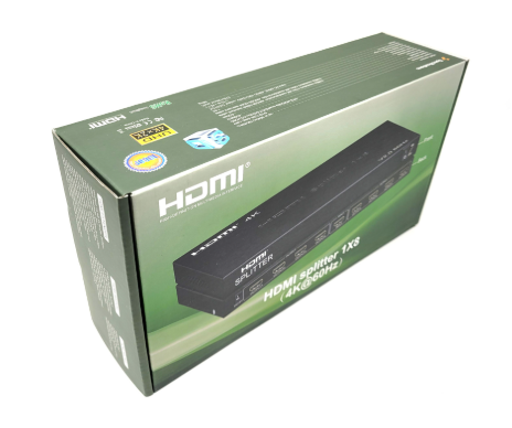 Splitter HDMI/HDTV 1 A 8 4K