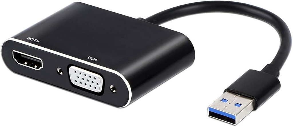Hub USB a HDMI VGA