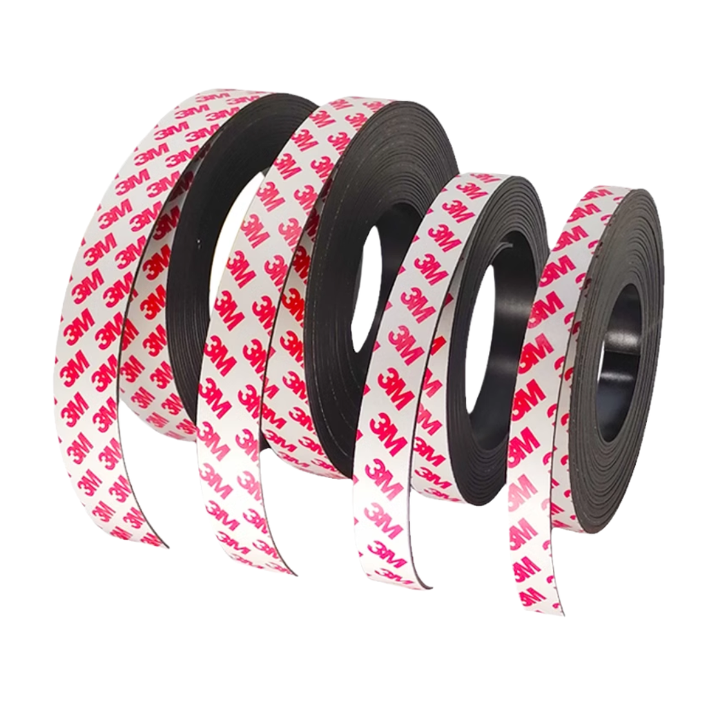 Rollo 2mts de Cinta Magnetica 50x1.5mm Con Adhesivo 3M