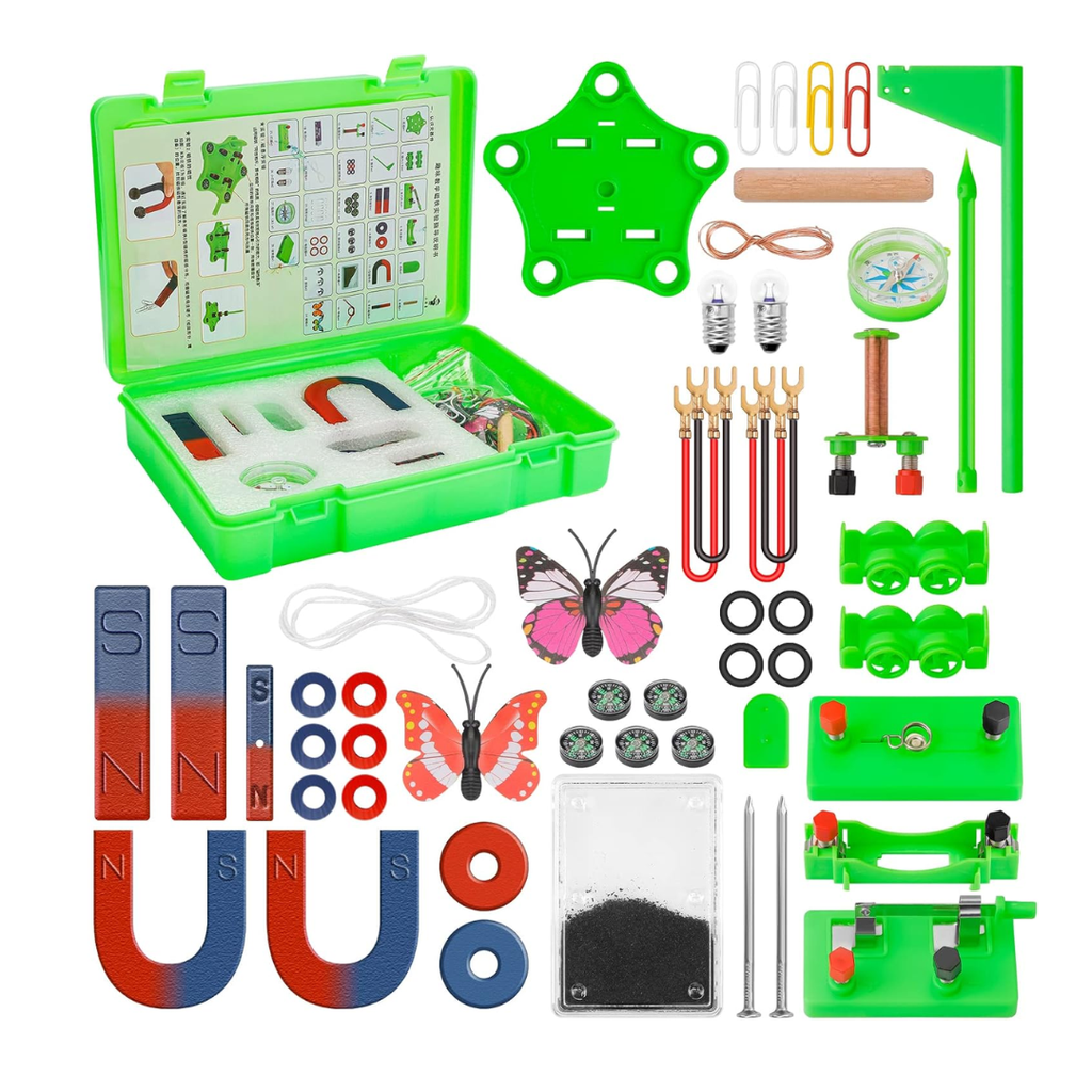 Kit  Imanes de Ferrita Con Experimentos De Electrónica