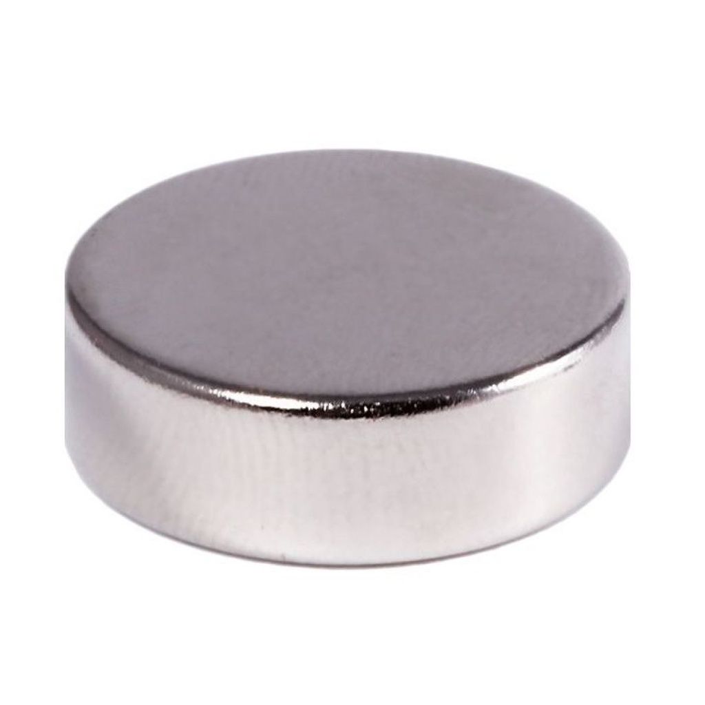 Imán de Neodimio Circular Tipo Ficha 10x5mm