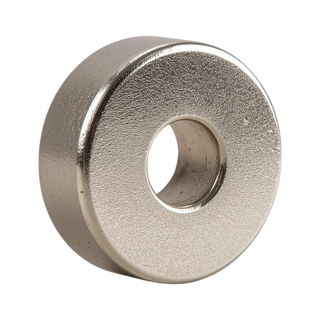Imán de Neodimio Tipo Aro 10x3mm con Orificio 3mm