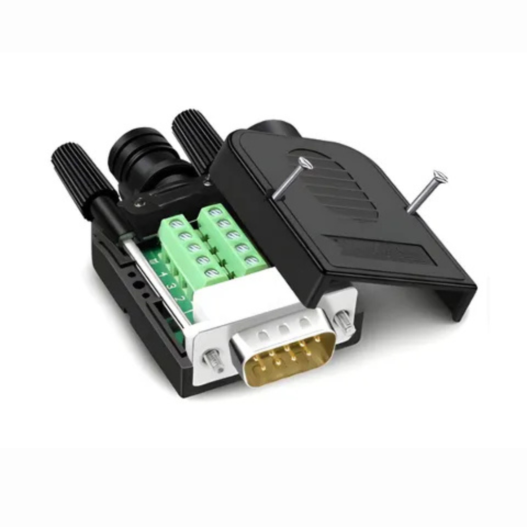 Conector de bornera DB9 Macho