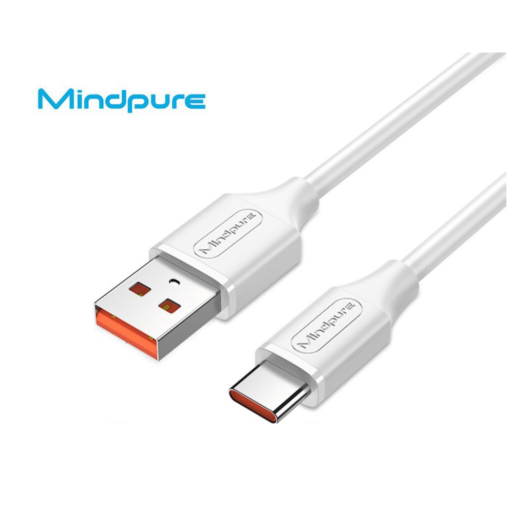Cable De Carga + Datos USB Tipo C 3A 1.5Mts Mindpure