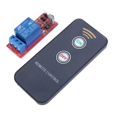 Modulo 1 Relé 12V Con Control Infrarrojo