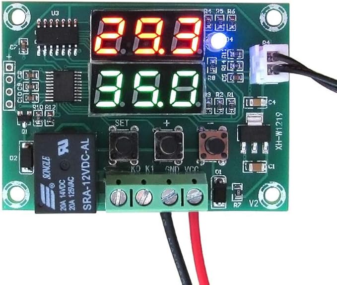 Termostato Controlador De Temperatura WS1219 12V