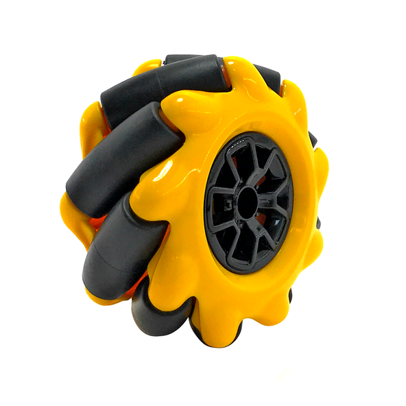 Llanta Para Motorreductor Omnidireccional Amarillo