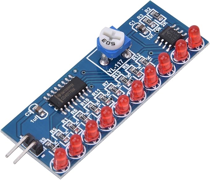 Kit DIY Juego De Luces NE555 CD4017 SMD