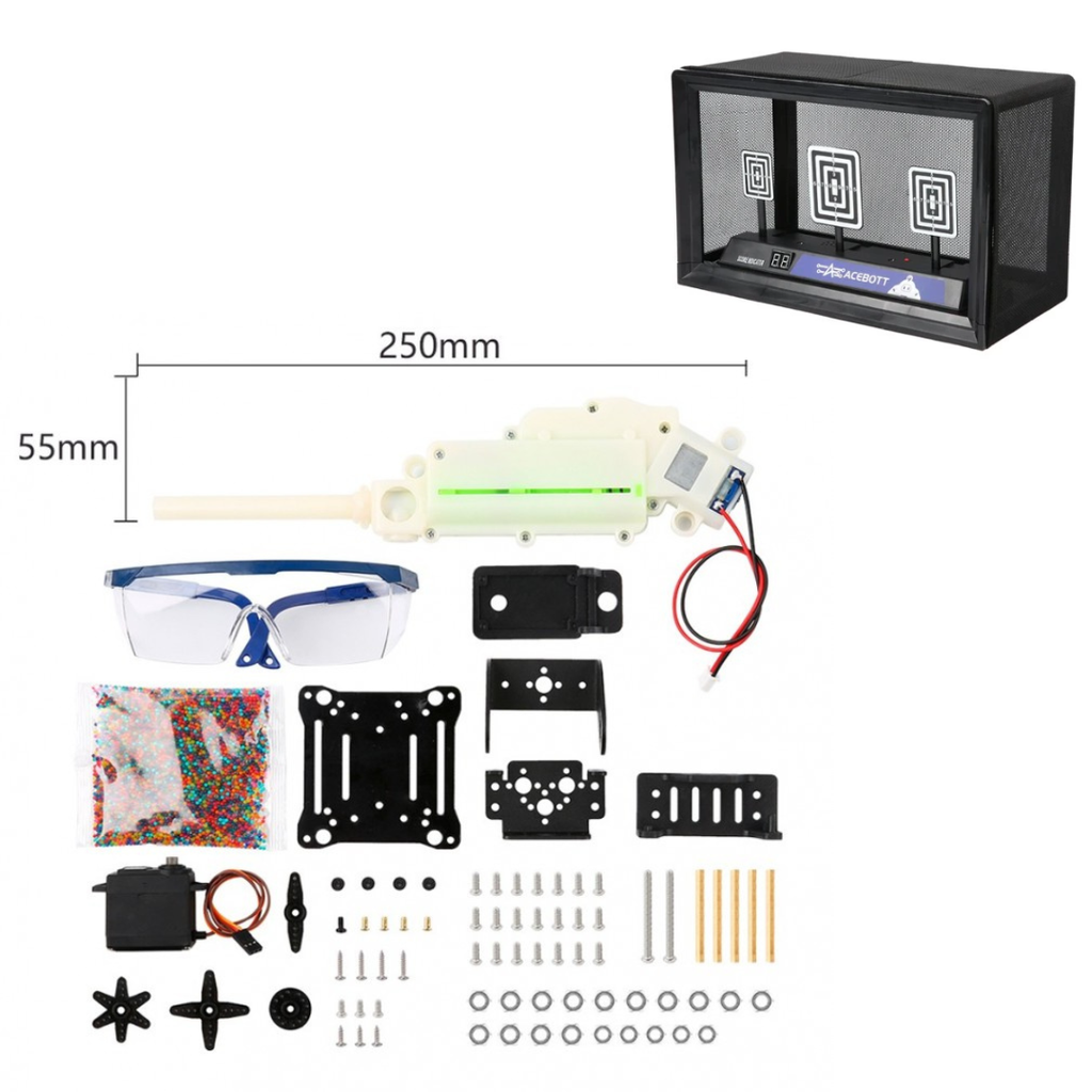 Paquete De Expansión ACEBOTT Banco De Tiro Y Pistola Para Carro QD001