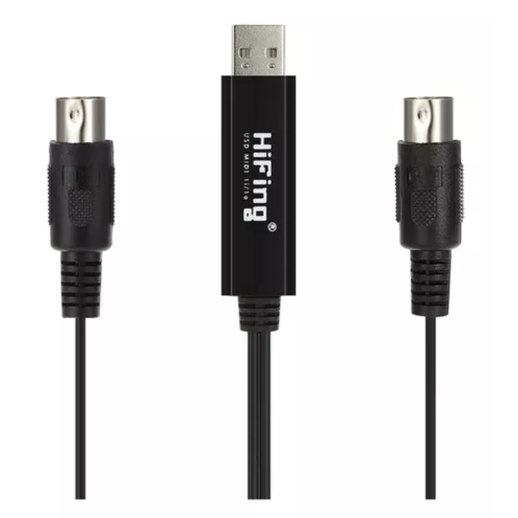 Adaptador Usb A Midi Hifing