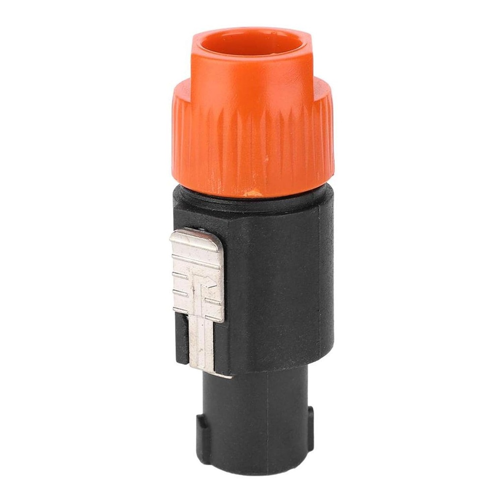 Conector Speakon Anaranjado Fuerte