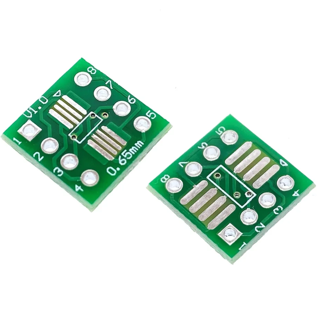 Placa Adaptadora SMD SOP8 SSOP8 TSSOP8  A DIP