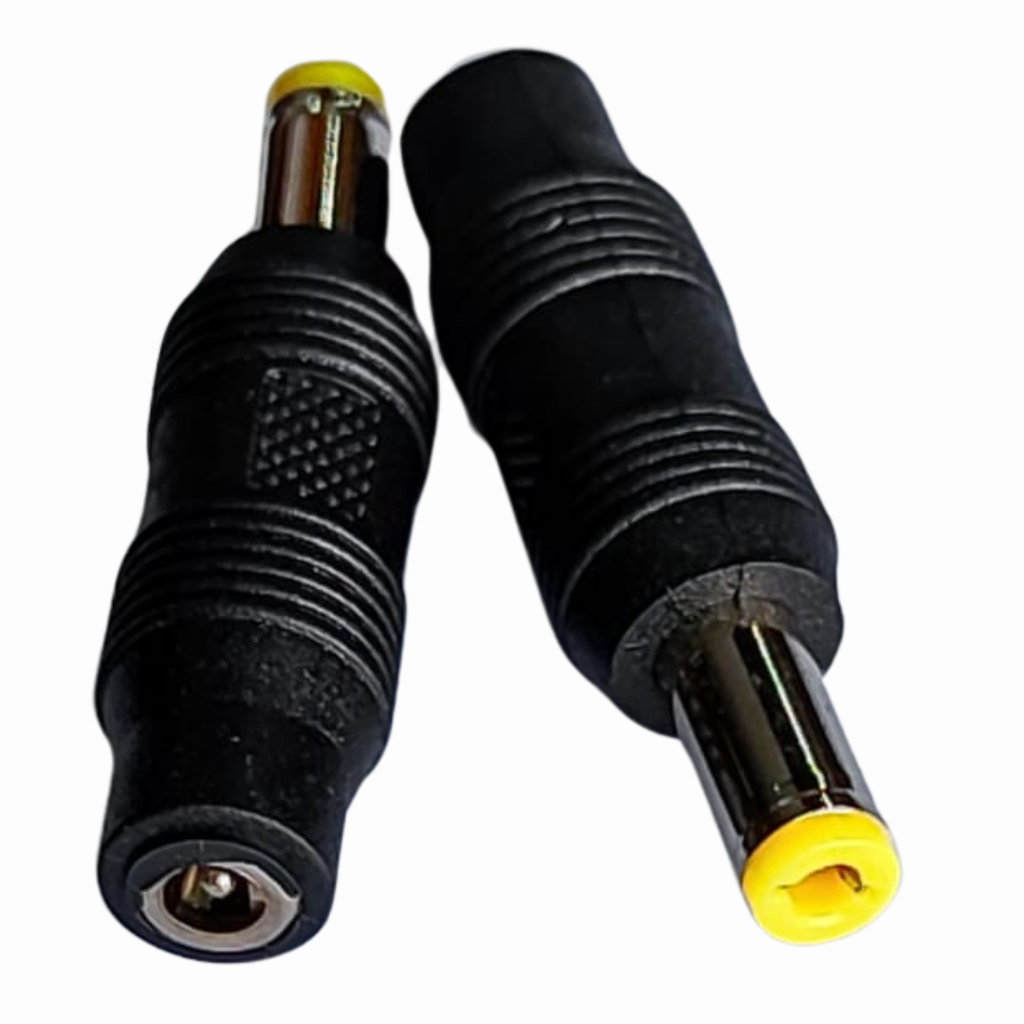 Jack Dc De 5.5*2.1 A Plug Dc 4.0*1.7 Amarillo