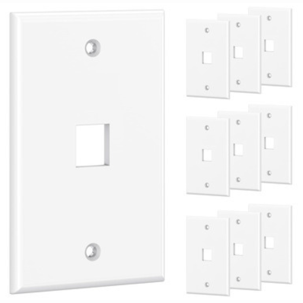 Placa Keystone Para Conector Rj45 LinkBasic