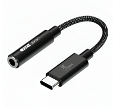 Adaptador De Audio Jack 3.5mm Hembra A USB-C Macho XTECH