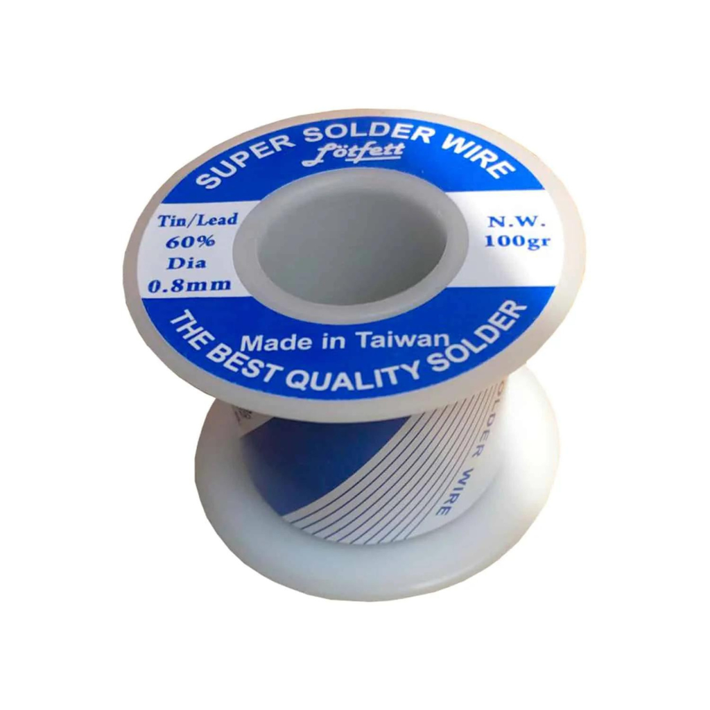 Rollo De Estaño Azul 0.8mm 60/40 50 Gramos