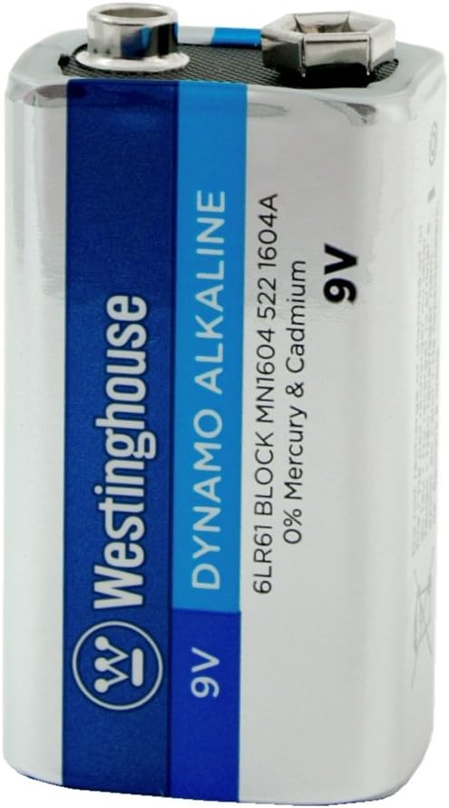 Batería Westinghouse Dynamo Alcalina 9V