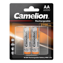 Batería CAMELION Recargable NiMH AA 1.2V 2700mAh Paquete De 2 Baterías