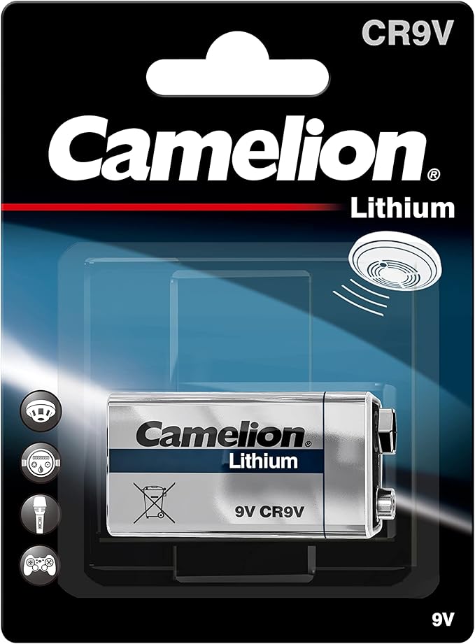 Batería CAMELION De Litio 9V