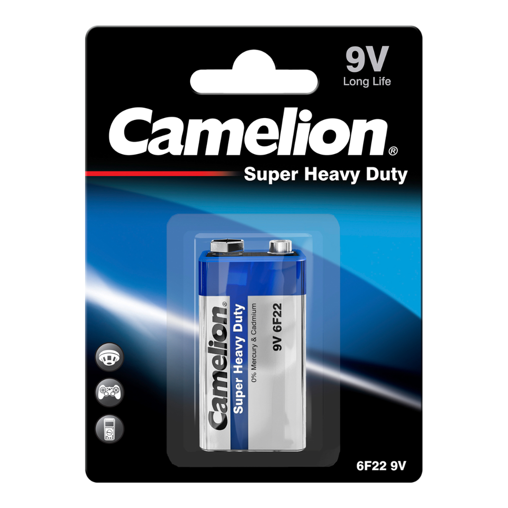 Batería CAMELION De Carbón 9V
