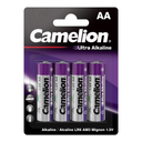 Batería CAMELION Ultra Alcalina AA 1.5V Paquete De 4 Baterías