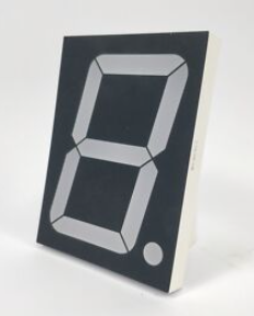 Display 1 Digito Ánodo Comun 6" 7 Segmentos Rojo