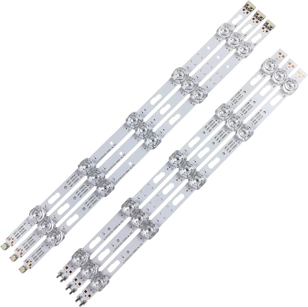 Juego Barra Led Samsung 43" JL.D430A1330-408AR-M 408AL UN43TU700DF