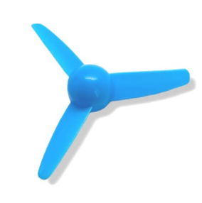 Turbina Hélice 80mm 3 Aspas