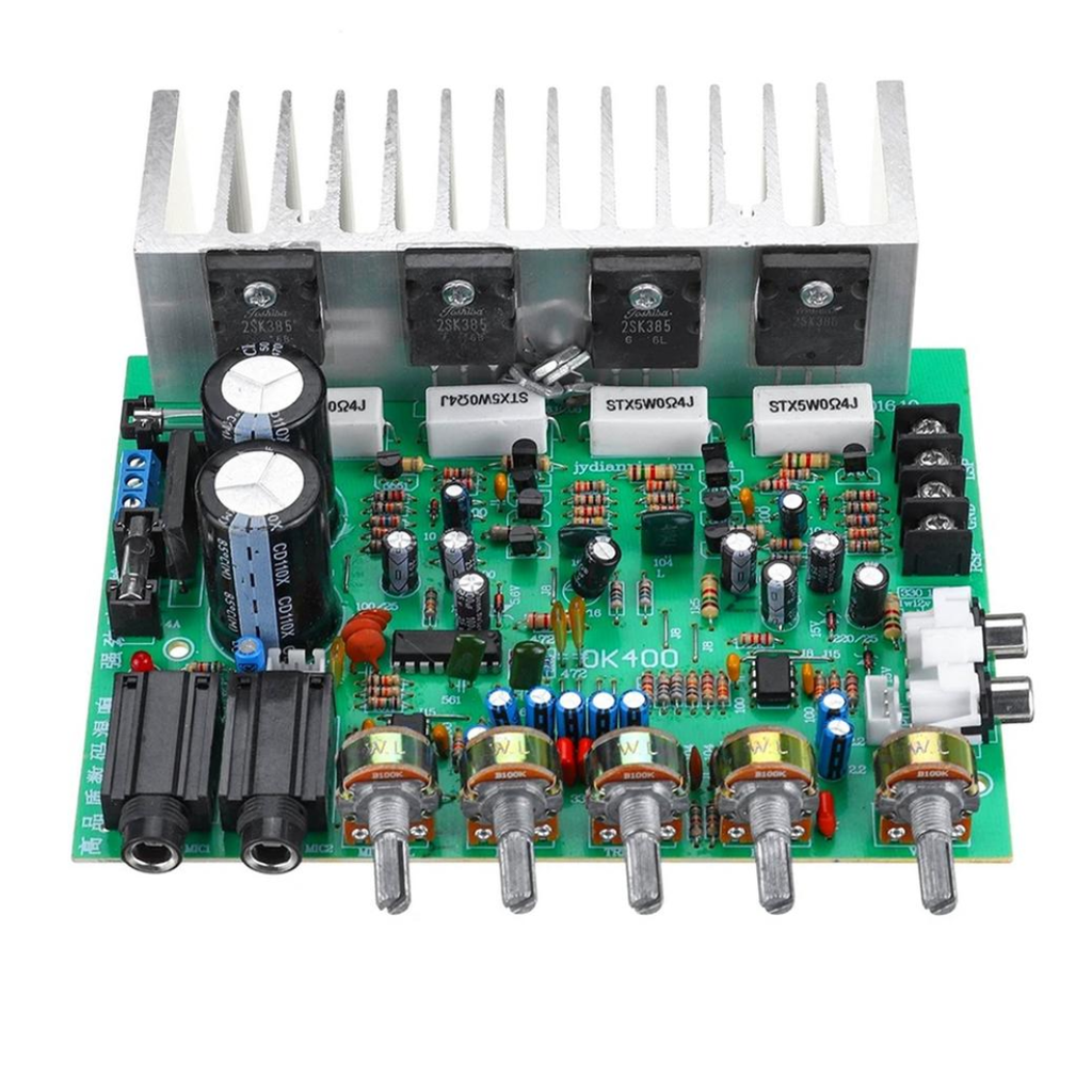 2X250W Modulo Amplificador Transistorizado Stereo 2SA1943 2SC5200 20-26V