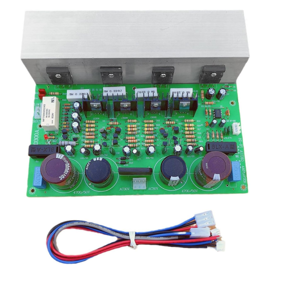 2X150W Modulo Amplificador Transistorizado Stereo HIFI 2SA1943 2SC5200 20-26V
