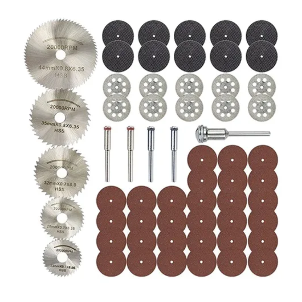 Juego de 60 Accesorios De Corte Para Dremel