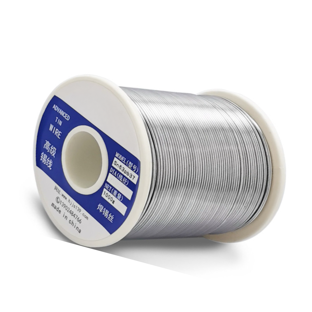 Rollo De Estaño 2mm 63/37 1000 Gramos