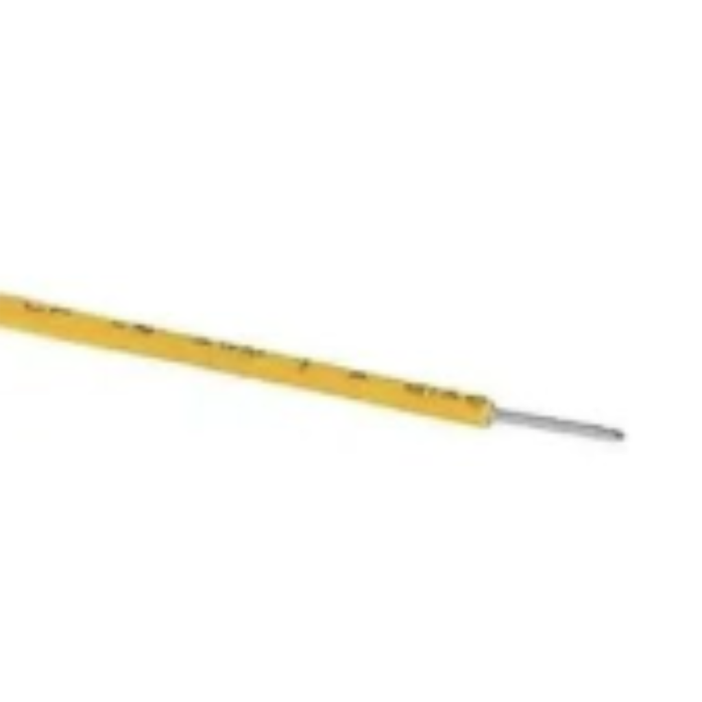 Rollo De Alambre De Timbre Amarillo Calibre 22 295 metros