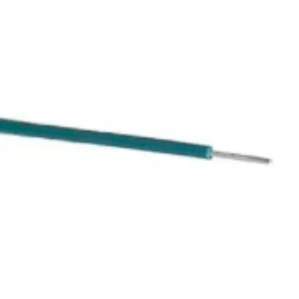 Alambre De Timbre Calibre 22 Verde Rollo 295mts