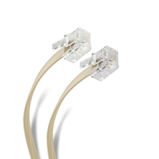 Cable Para Teléfono Steren 2.10mm Beige