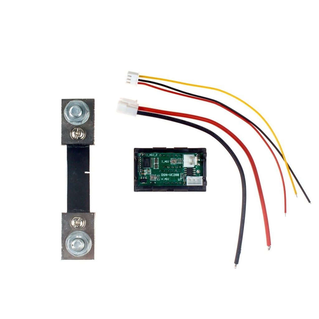 Voltímetro Y Amperímetro Digital  50A Con Shunt